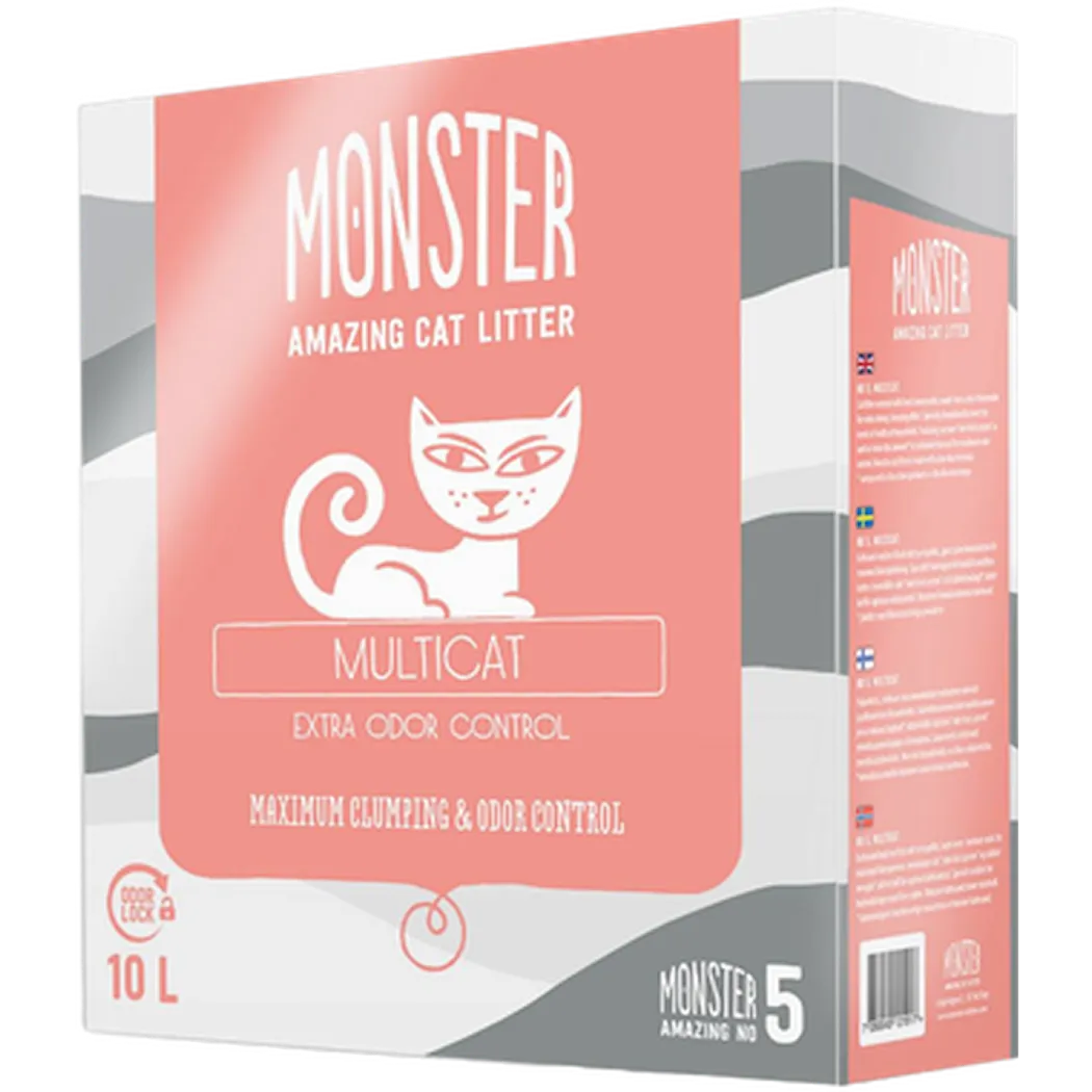 Monster Kattesand Multicat 10 L