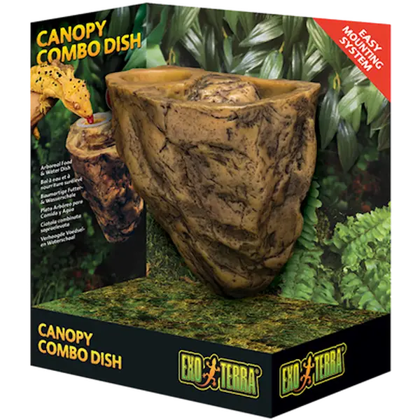 Canopy Combo Dish 2 in 1 - Food & Water