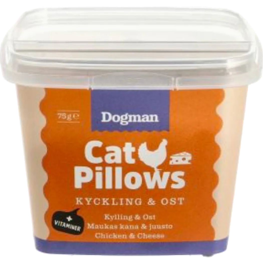 Dogman Cat Pillows Kyckling & Ost 75 g