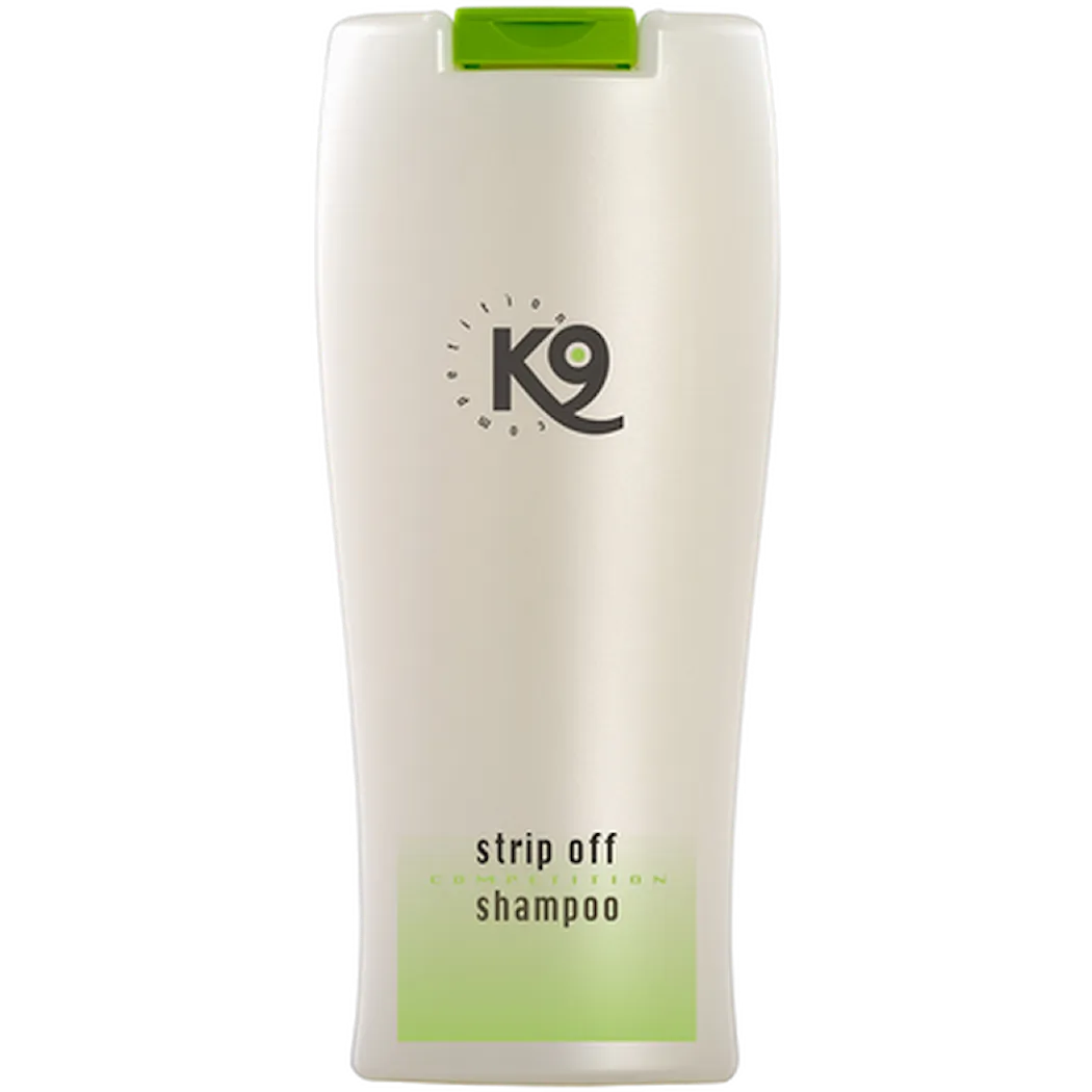 K9 Competition Strip Off Shampoo Deep Cleansing Hvit 5,7 L