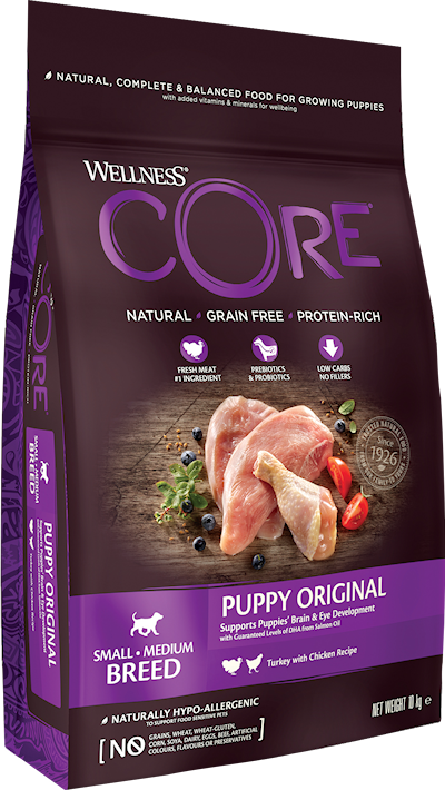 Preview of Core Petfood Dog Puppy Original Small & Medium Chicken & Turkey Dry 10 kg