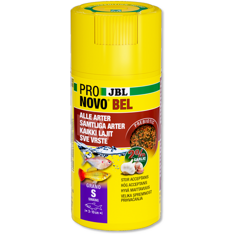 JBL - Pronovo Bel Grano S 100ml Click - Akvaristik - Fiskfoder & Fiskmat - ZOO.se