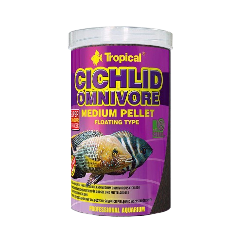 Cichlid Omnivore Medium Pellet 1000 ml/360 g