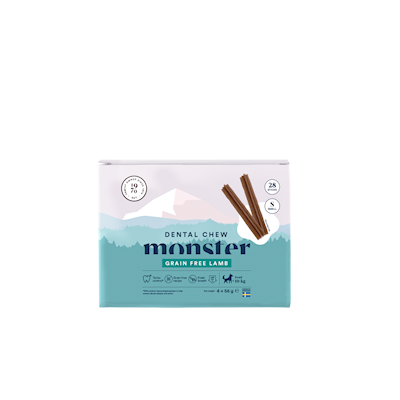 Preview of Monster Pet Food Dog Dental Chew Lamb Small Month 28 st 224 g