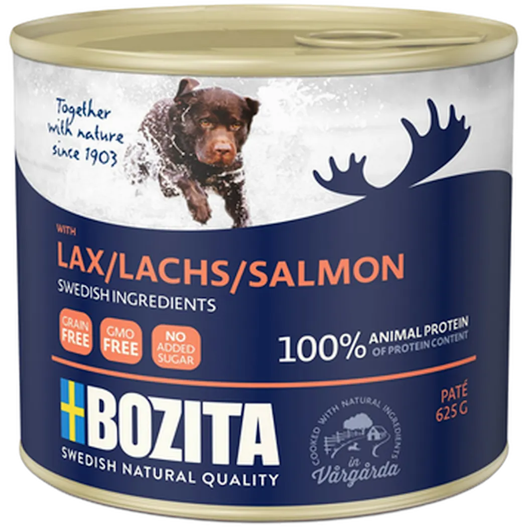 Hund Boks Naturals Salmon paté