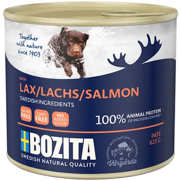 Hund Boks Naturals Salmon paté