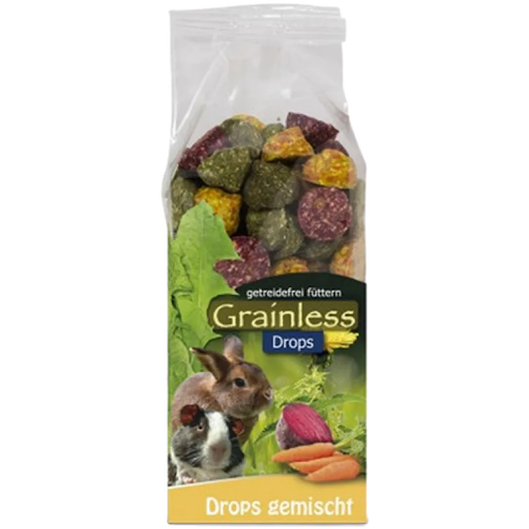 Grainless Drops Blandet 140 g