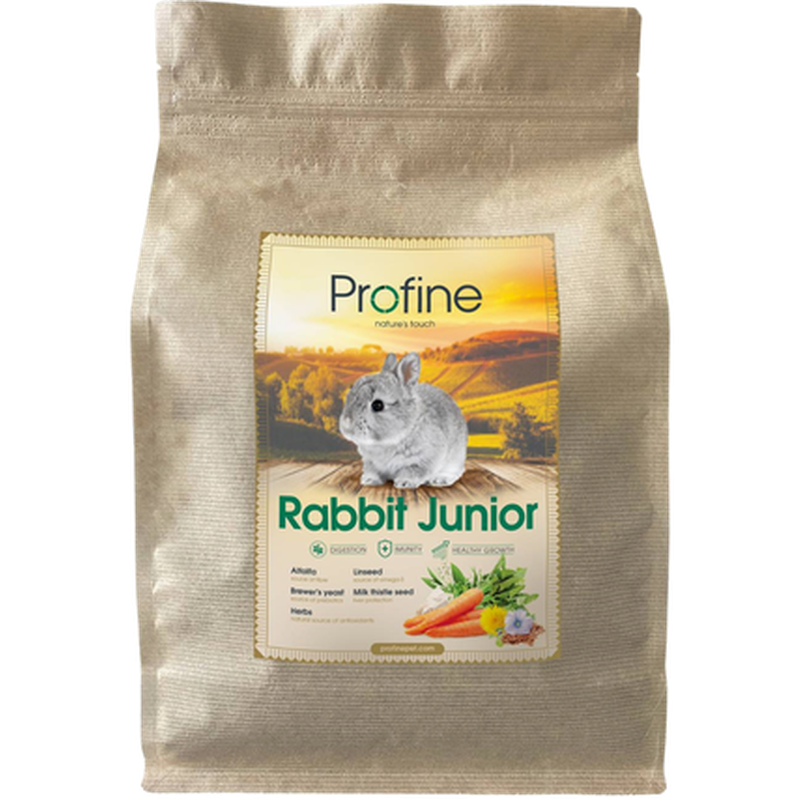 Profine - Animals Rabbit Junior 1,5kg - Smådjur - Smådjursfoder & Hö - Pellets - ZOO.se