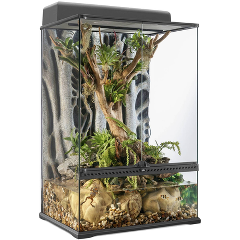 Exoterra - Glass Terrarium Natural Medium/X-Tall - 60 x 45 x 90 cm - Reptil - ZOO.se