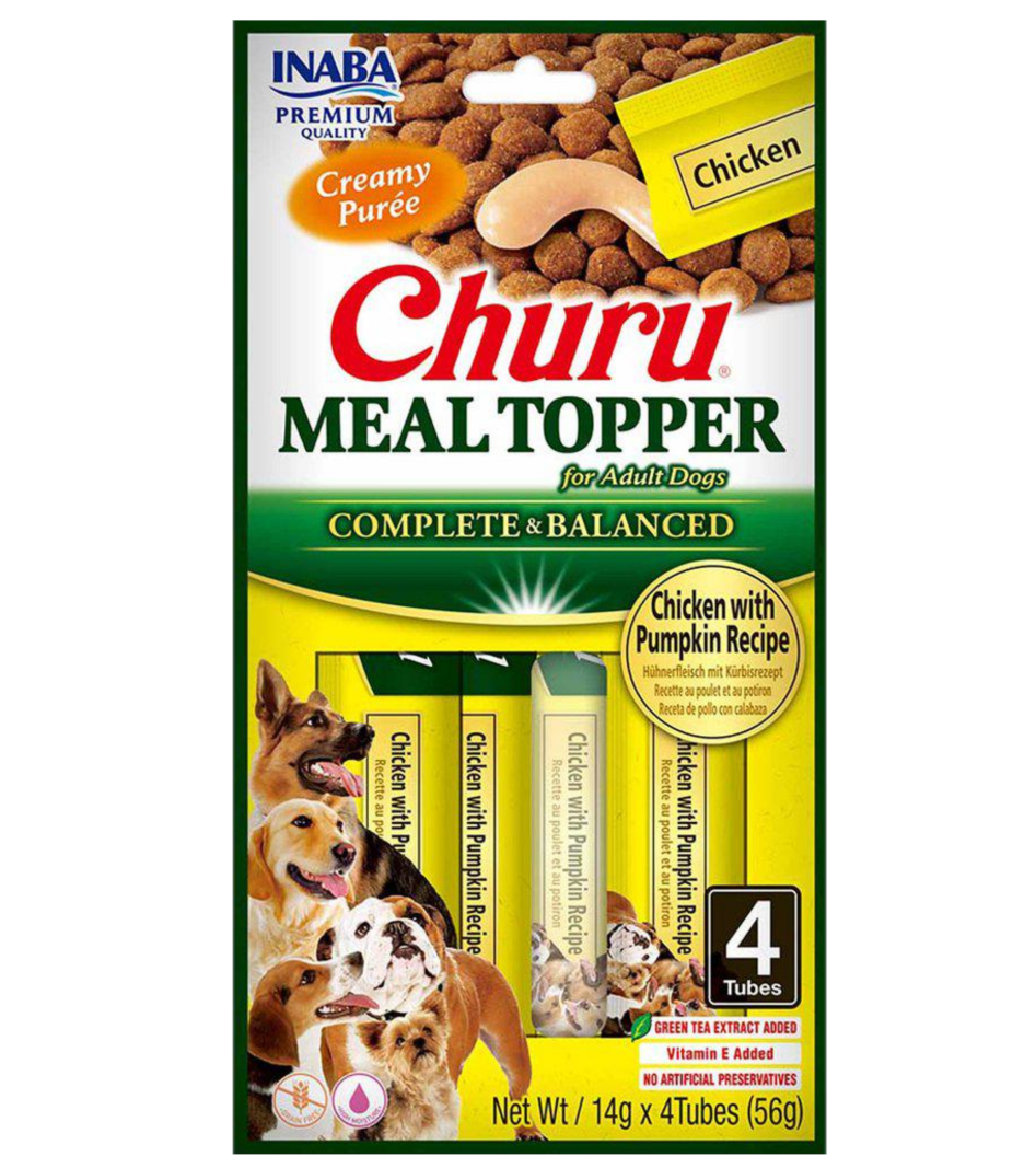 Churu - Dog Meal Topper Chicken/Pumpkin 4 st - Hund - Hundgodis - ZOO.se