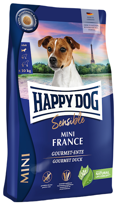 Preview of Happy Dog Sensible Mini France GrainFree Duck & Potato 4 kg