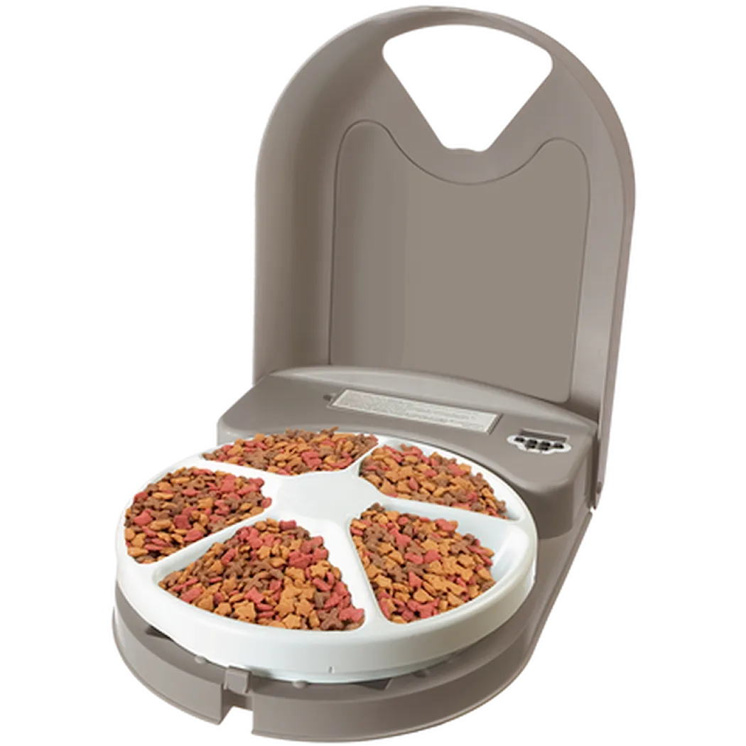 5-Meal Timed Pet Feeder - Ruoka-automaatti 5 aterialle 