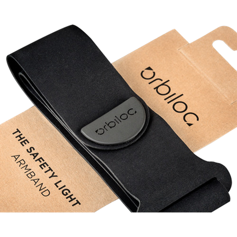 Orbiloc - Dual Accessories Armband - Attachment For Safety Light LED Black 24-40 cm - Hund - ZOO.se