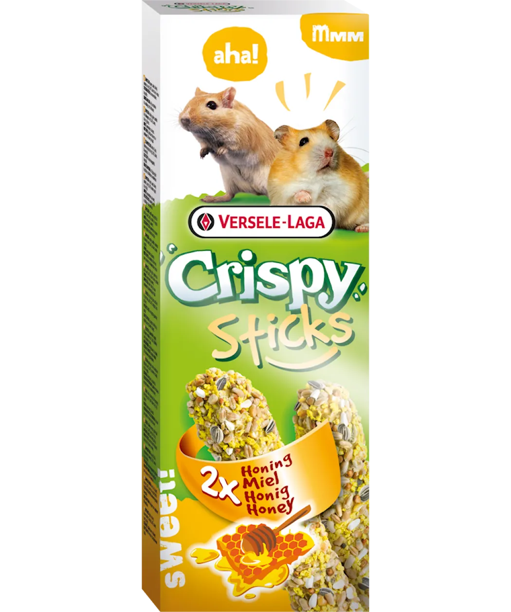 Versele-Laga CrispySticks Hamsters-Gerbils Honning 2-pk.