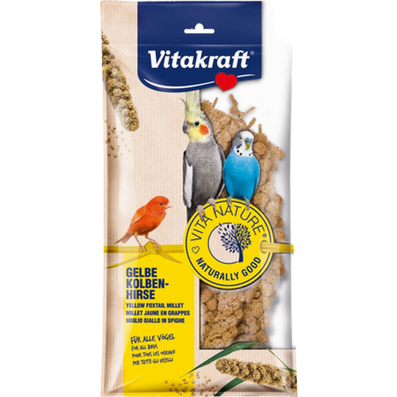 Vitakraft - Vita Nature Hirskolvar 100 g - Fågel - Fågelgodis & Kräcker - Naturgodis - ZOO.se