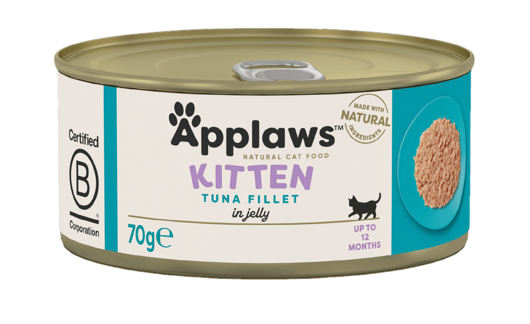 Applaws - Cat Tins Kitten Tuna 70 g - Katt - Kattfoder & kattmat - Blötmat & våtfoder till katt - ZOO.se