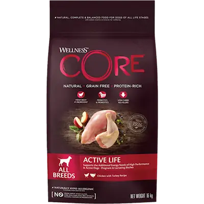 Dog Adult Active Life All Breed Chicken & Turkey Dry