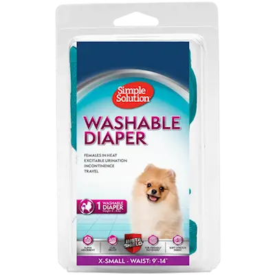 Washable Reusable Diaper Female Dog