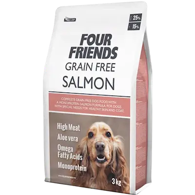 Dog Grain Free Salmon - Derma Coat 12 kg
