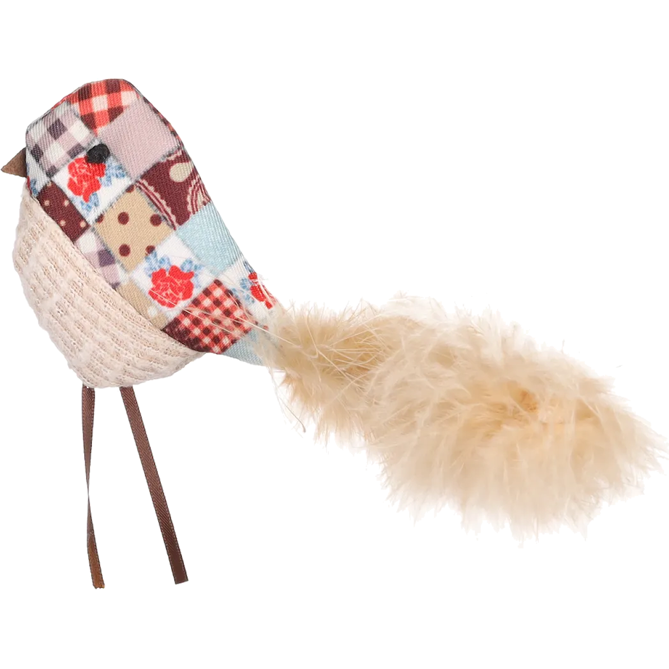 Cat Toy Vinta Bird Feather Mix 18 cm