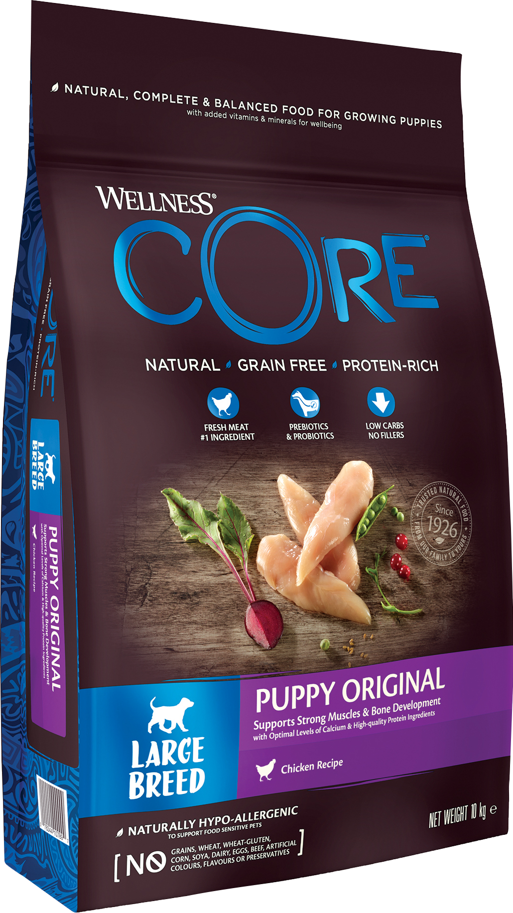 CORE Petfood - Dog Puppy Original Large Breed Chicken Dry 10 kg - Hund - Hundmat & hundfoder - ZOO.se