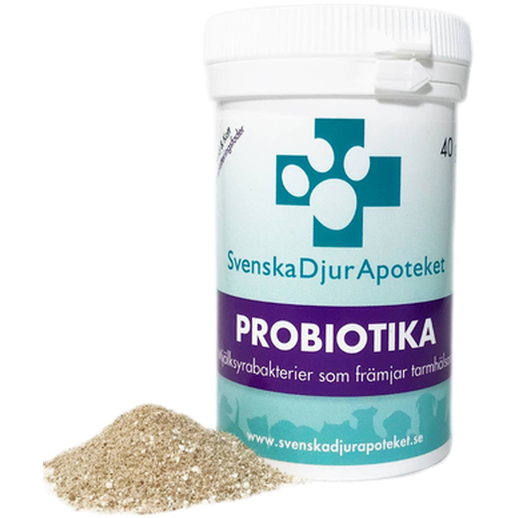 Svenska DjurApoteket - Probiotika 40g - Hund - Hundvård & Tillskott - Kosttillskott för hund & Hundvitaminer - ZOO.se