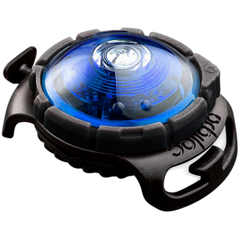 Orbiloc - Safety Light Dog Dual LED - With Quick Mount & Adjustable Strap Blue 5 km - Hund - ZOO.se