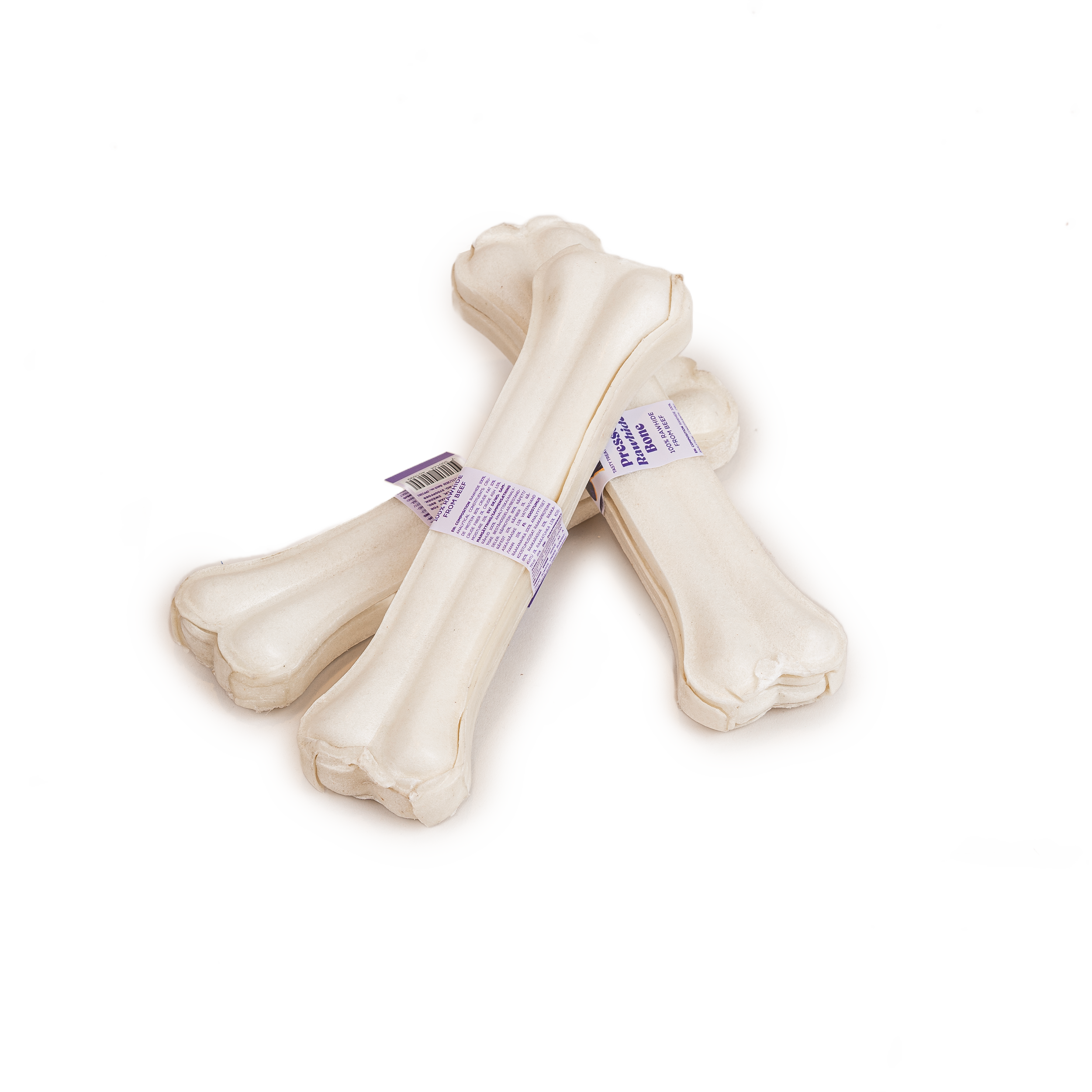 Pressed Rawhide chew Bone 21 cm