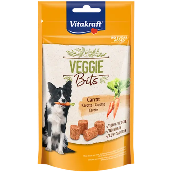 Veggie Bits Porkkana - Dog Treat