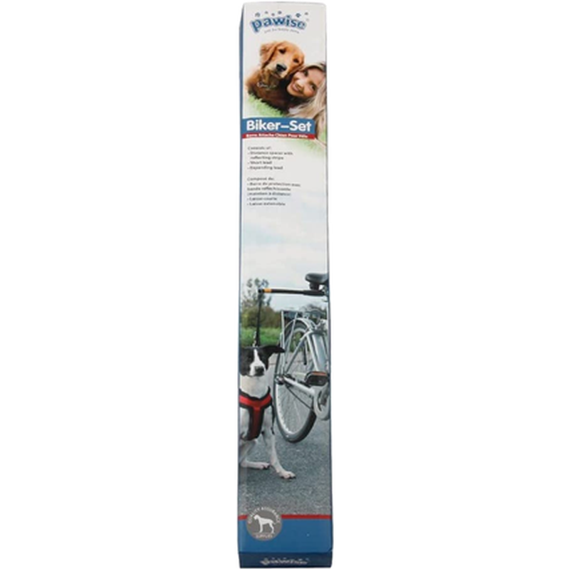 Pawsie - Handsfree Doggy Bike Exerciser Leash Svart 300 g - Hund - Hundetrening & bruksspor - Sykkelkurver & sykle med hunden - ZOO.no