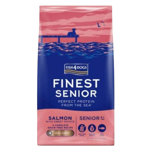 Senior Laks Små Biter 6kg - Hund - Hundefôr & hundemat - Tørrfôr for hund - Fish4Dogs