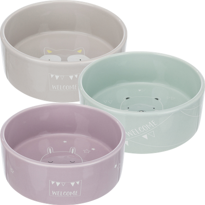 Junior Ceramic Bowl Various Colours Mix 0,8L