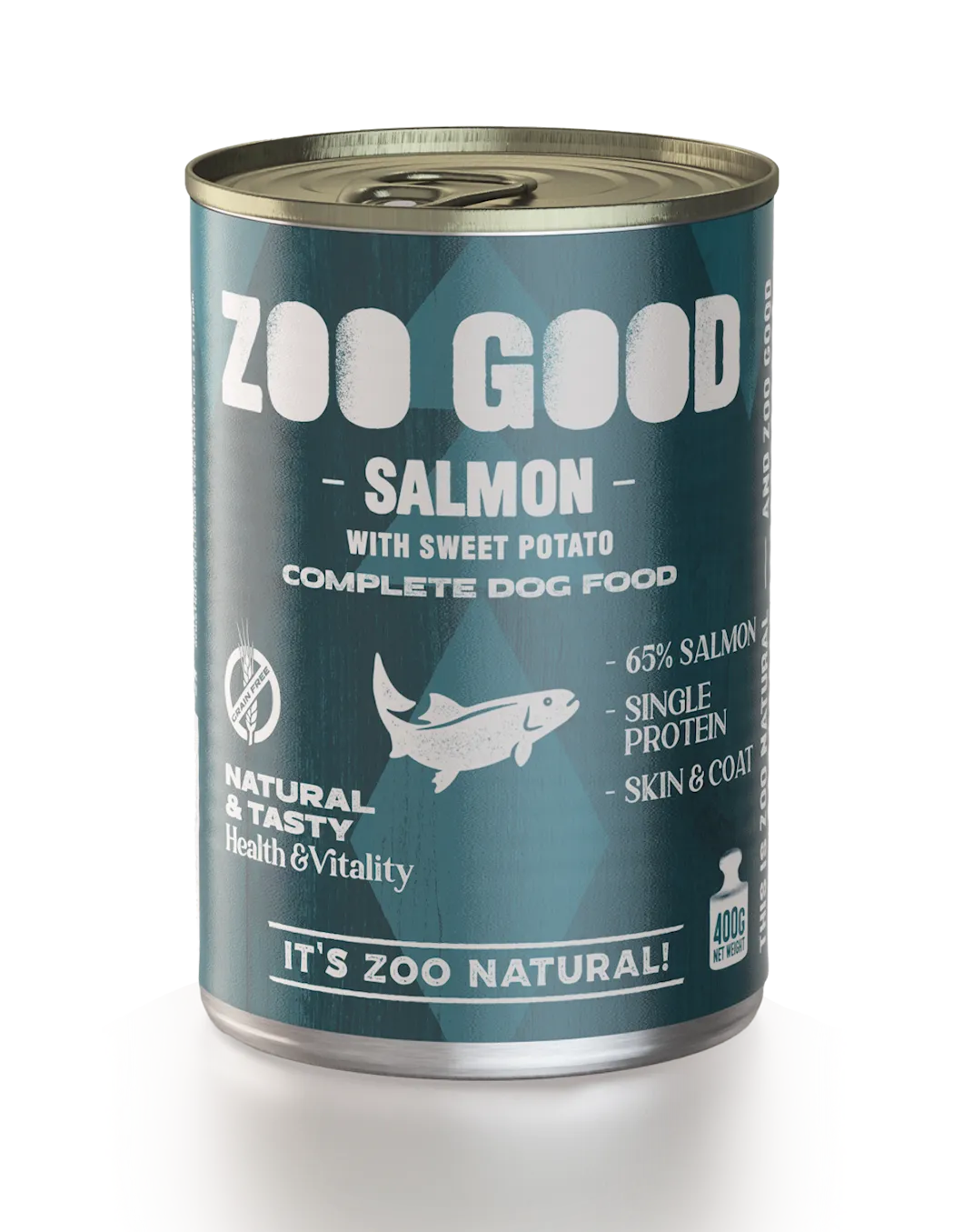 ZOO GOOD Adult Salmon & Sweet Potato 400 g