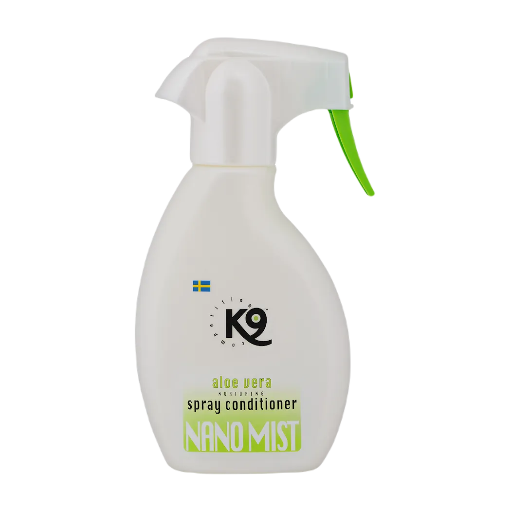 K9 Competition Aloe Vera Nano Mist Leave In Conditioner Mild & Economical Hvit 250 ml