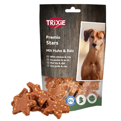 Preview of Trixie PREMIO Stars med kyckling & ris, 100 g