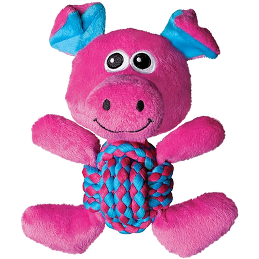 Weave Knots Pig Medium 22x18x9 cm - Dog Toy