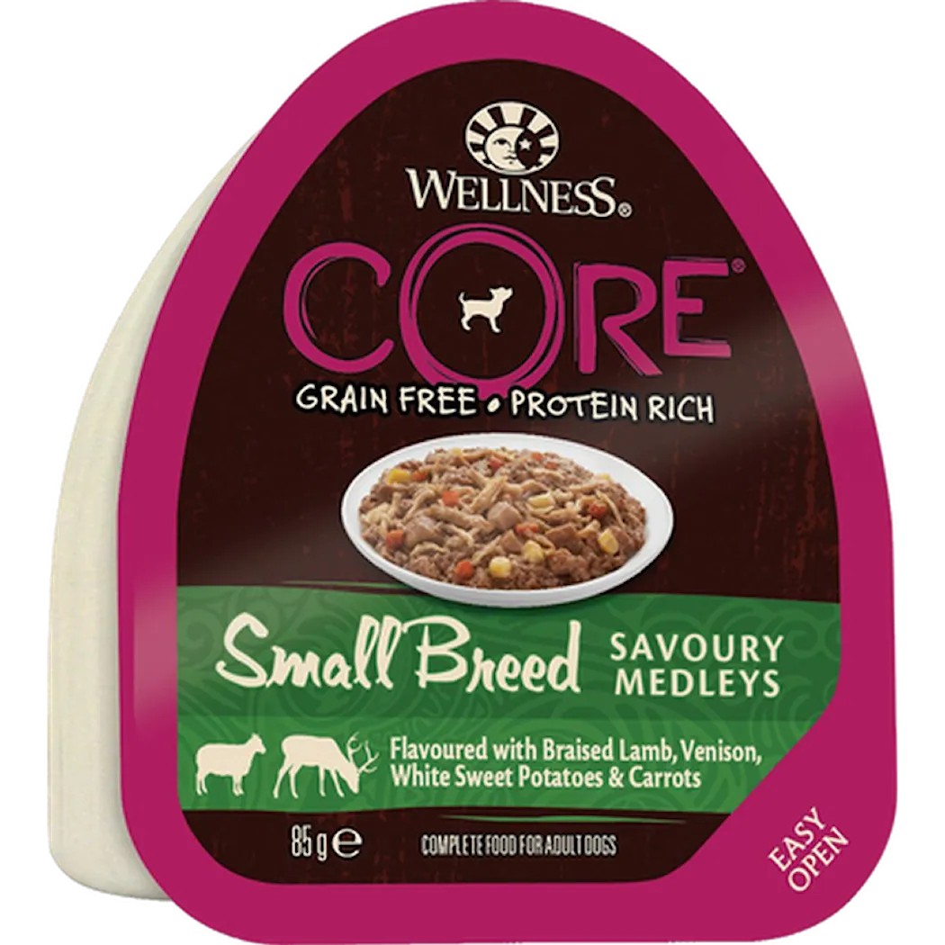 CORE Petfood Dog Adult Savoury Medleys Small Breed Lamb, Venison, Sweet Potatoes & Carrots Wet
