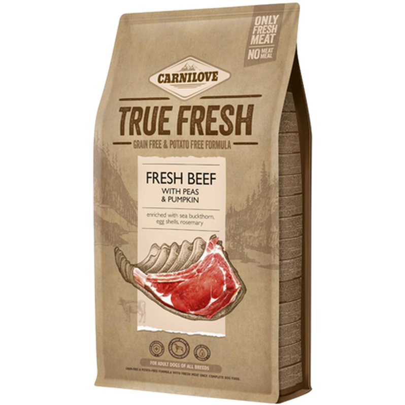 Carnilove - Dog Adult True Fresh Beef 11,4 kg - Hund - Hundmat & hundfoder - ZOO.se