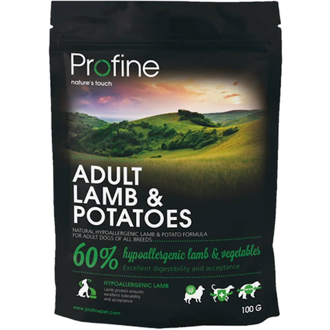 Profine Dog Dry Food Adult Lamb & Potatoes