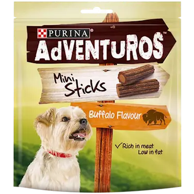 Adventuros Mini Sticks Buffalo Flavor