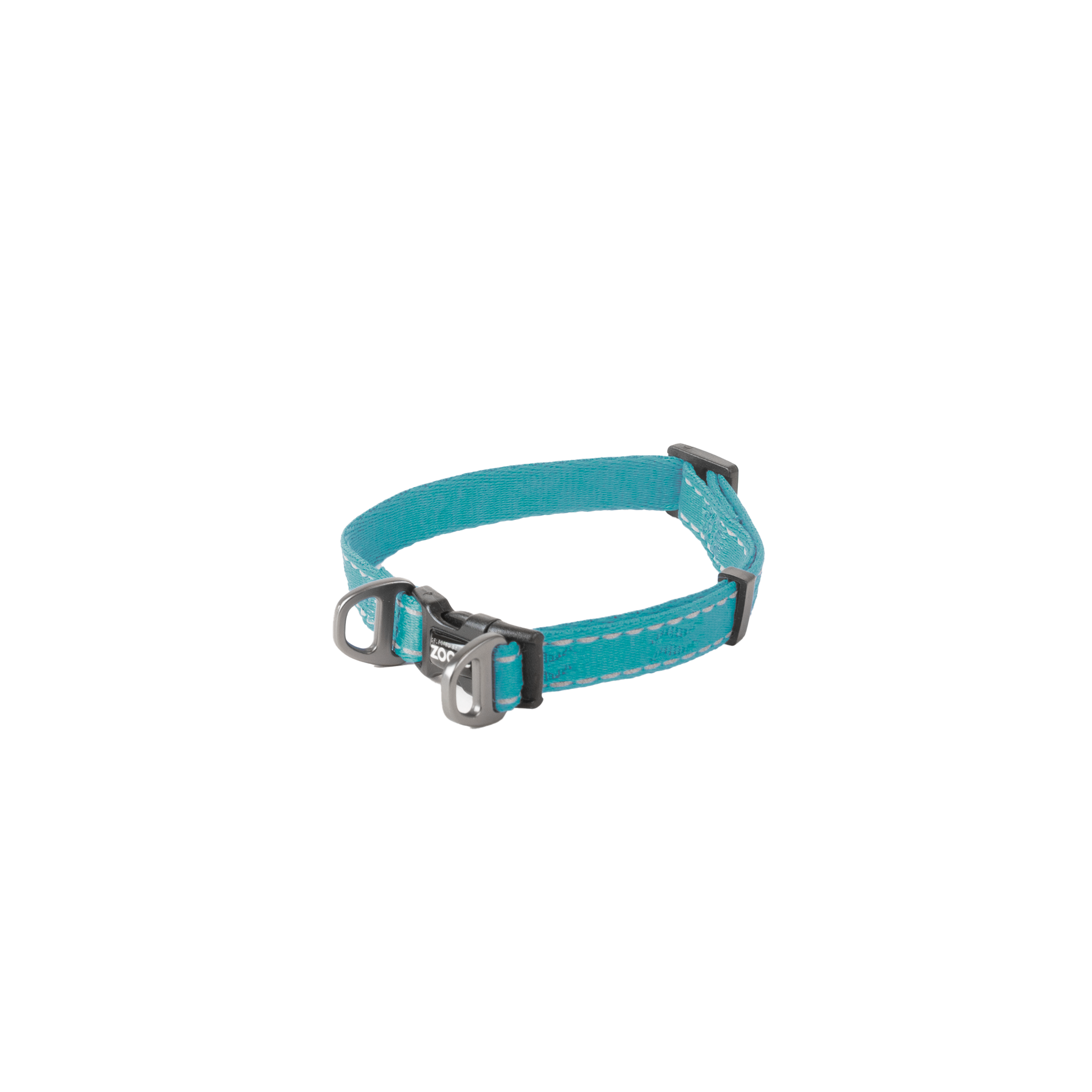 Selected by ZOO - Hundhalsband Rufus ställbart, 10 mmx22-35cm, Turkos - Hund - ZOO.se