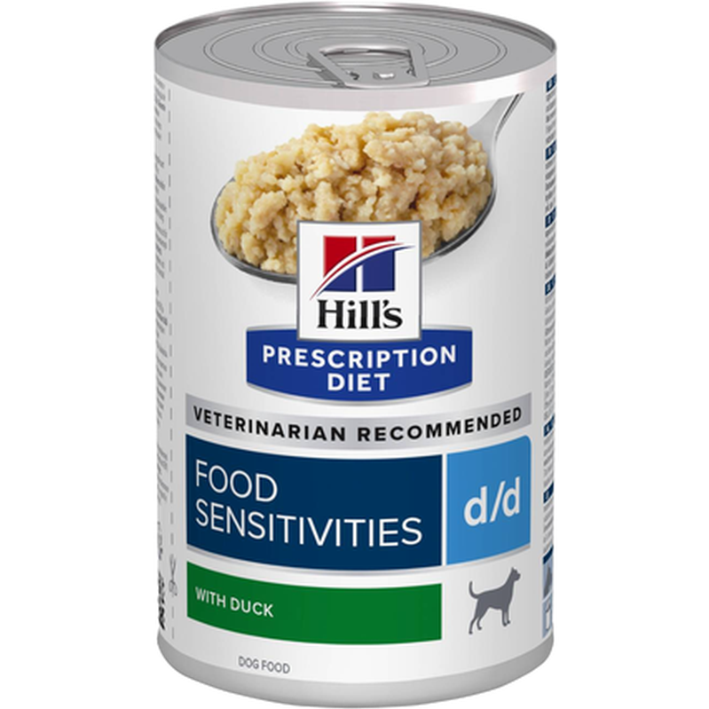 Hill's Prescription Diet Dog - d/d Food Sensitivities Duck 370 g - Hund - Hundmat & hundfoder - ZOO.se