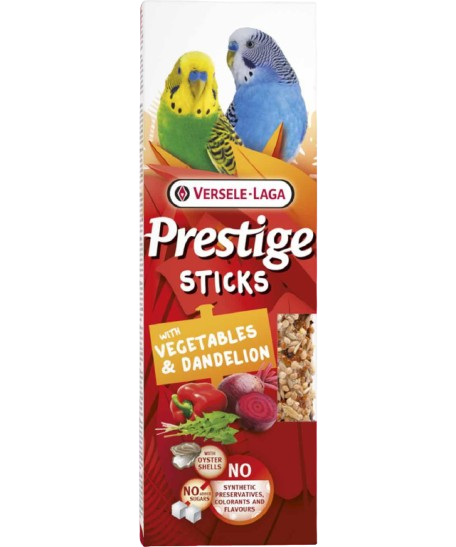 Versele-Laga - Kräcker Undulat/Parakit Grönsaker & Maskros 60 g - Fågel - Fågelgodis & Kräcker - ZOO.se