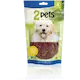 2 pets 2dyr Dogsnack Ostrich Cubes