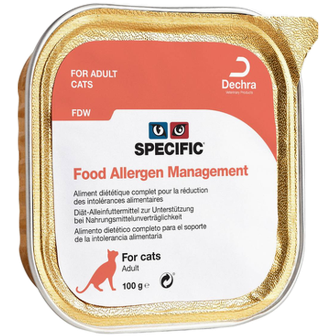 Specific - Cats FDW Food Allergen Management 100 g x 7 stk. - Katt - Kattefôr & kattemat - Veterinærfôr for katt - ZOO.no