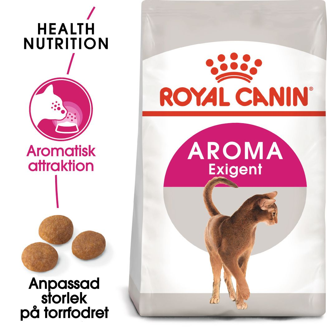 Aroma Exigent Adult Torrfoder för katt 400 g - Katt - Kattfoder & kattmat - Torrfoder till katt - Royal Canin - ZOO.se