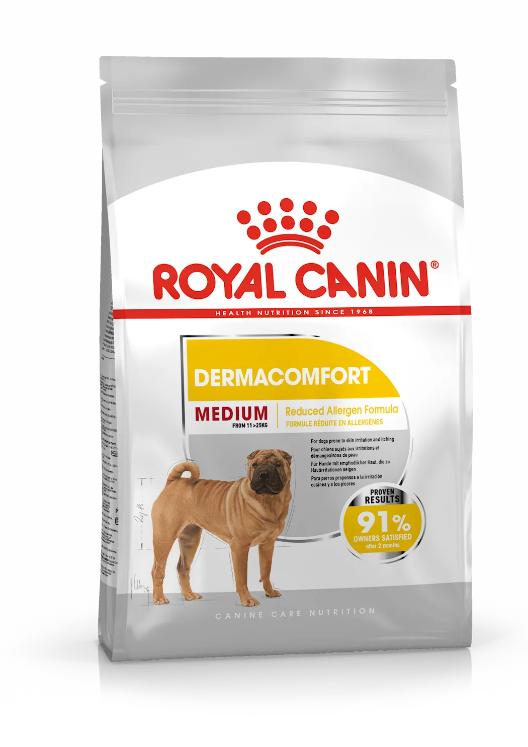 Royal Canin Dermacomfort Adult Medium Torrfoder för hund