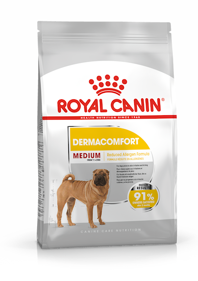 Preview of Royal Canin Dermacomfort Adult Medium Torrfoder för hund 3 kg