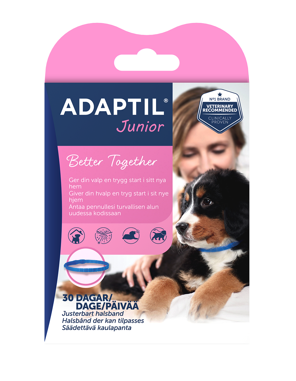 Adaptil - Calm Junior - Feromonhalsband 37,5 cm - Hund - Hundvård & Tillskott - ZOO.se