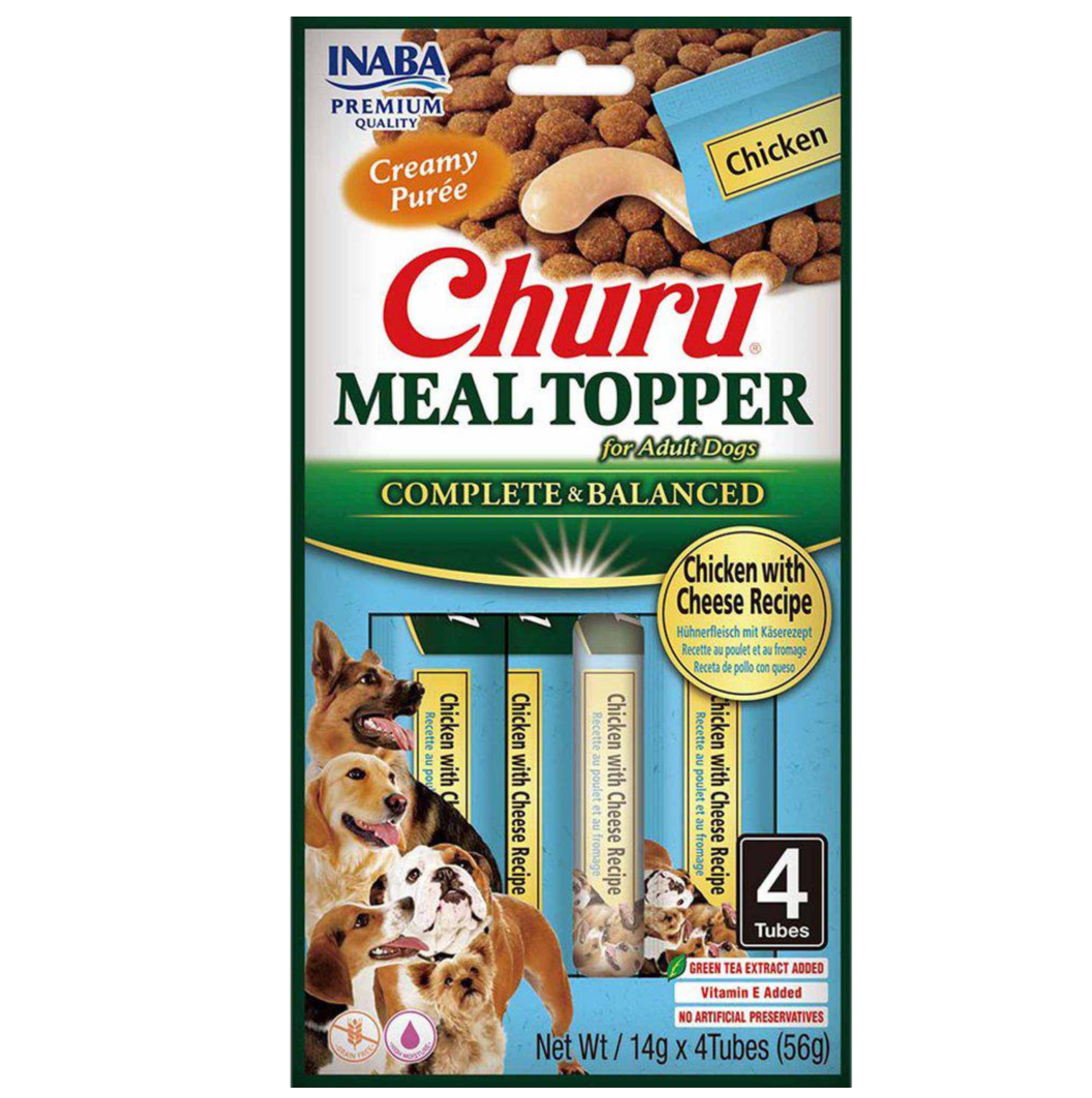 Churu - Dog Meal Topper Chicken/Cheese 4 st - Hund - Hundgodis - ZOO.se